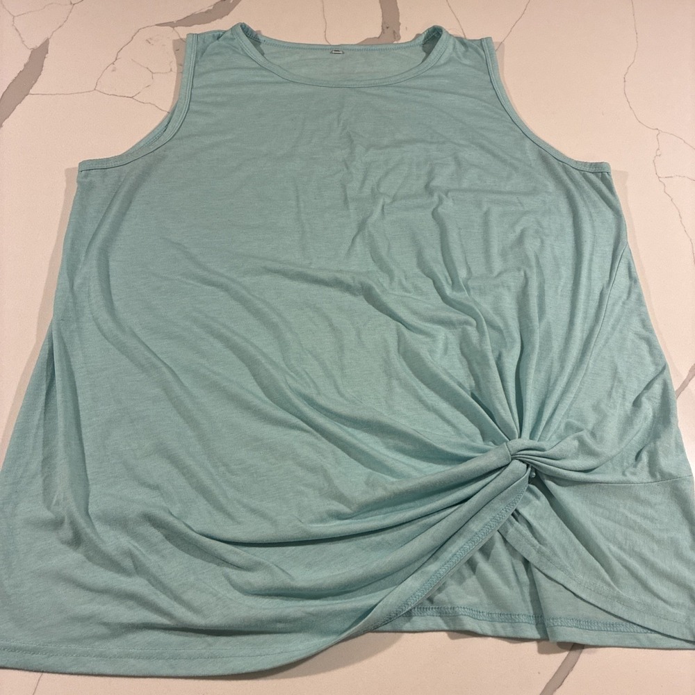 Stylish Teal Unbranded 2xl Tank Top